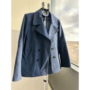 GAP Navy Blue Pea Coat Men's S
